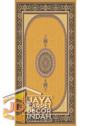 Karpet Permadani Solomon 700 Reeds Melody Yellow 3755 ukuran 100x150, 150x225, 200x300, 250x350, 300x400